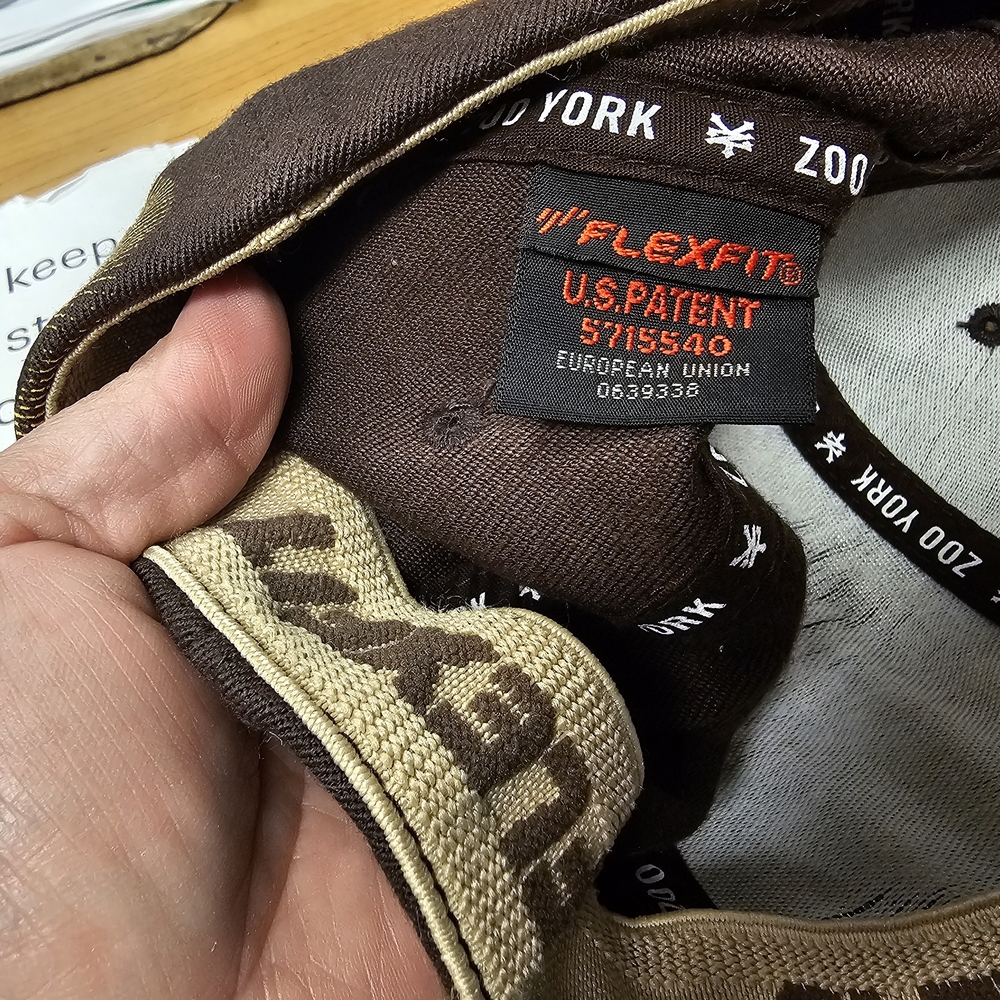 Zoo York Graphic Brown Hat with Gold and White Accents - Picture 6 of 8